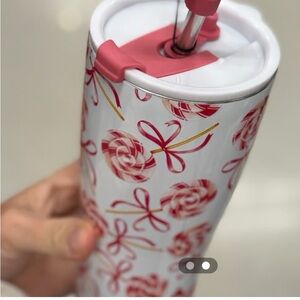 Festive Candy Cane Tumbler 20 oz / 590 ml
